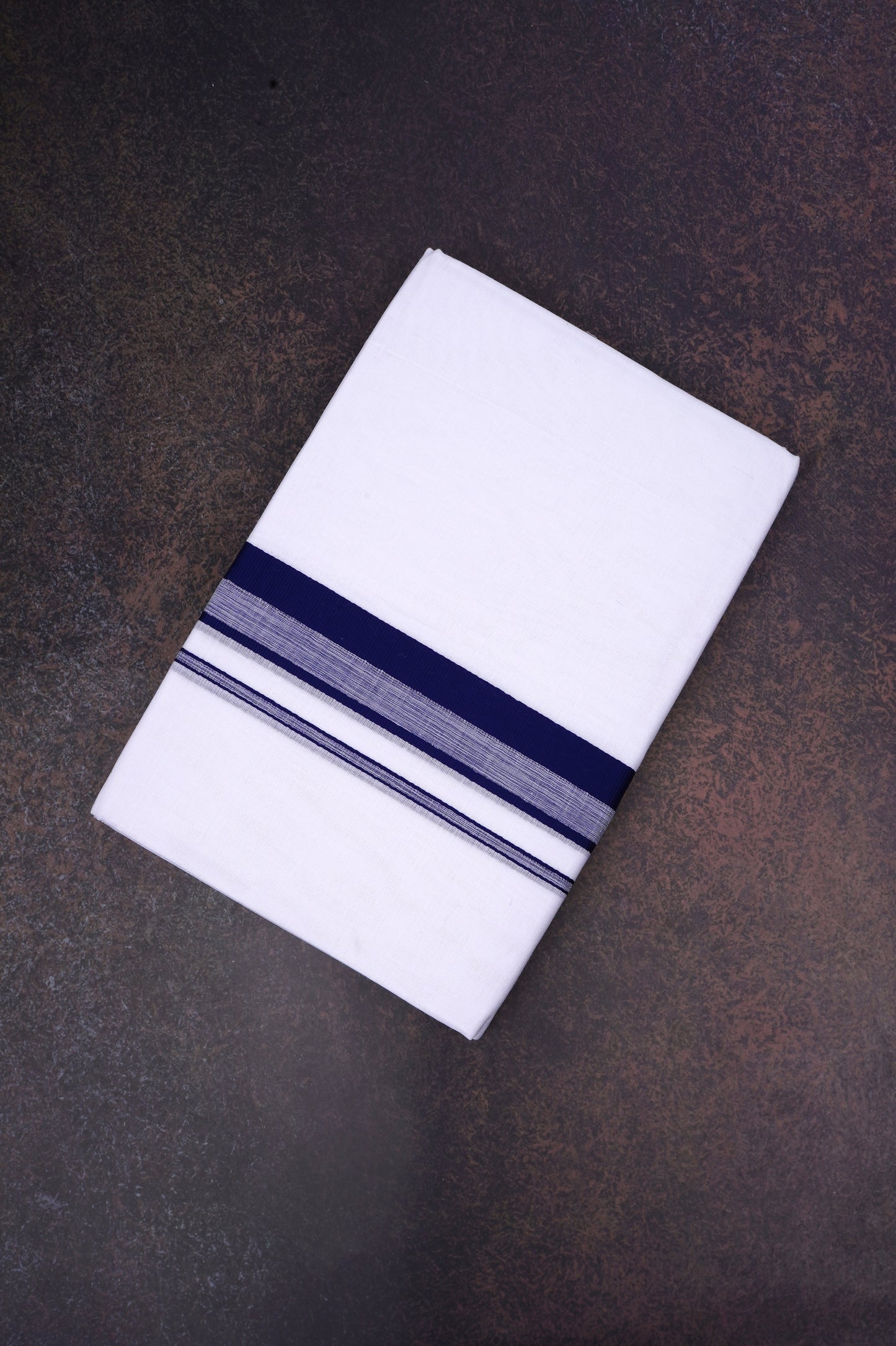 FD-170 W/D DHOTI 3.80 MTR-Dark Blue