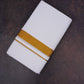 ROYAL FINISH 101 W/D DHOTI 3.80 MTR-Gold