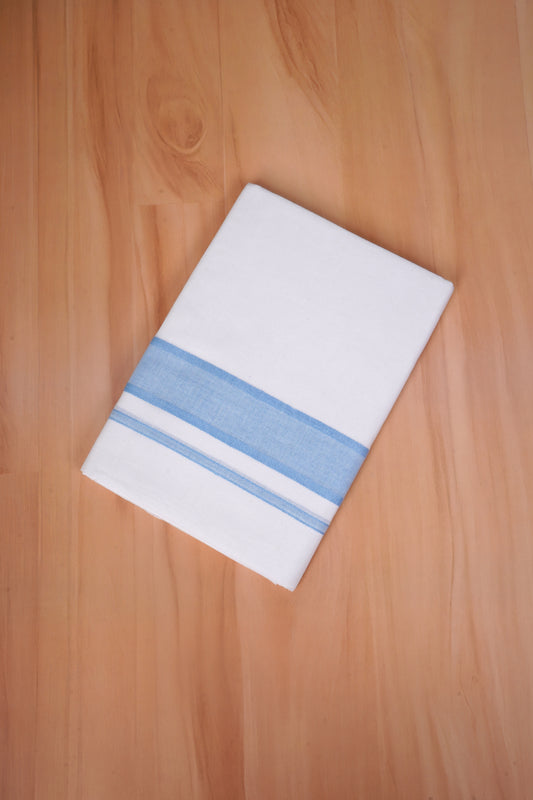 FCD-399 W/D DHOTI 3.80 MTR - Sky Blue