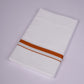 HS-17 STITCH W/S DHOTI  2.00 MTR - orange
