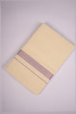 GLD-135C CREAM DOUBLE DHOTI  3.80 MTR