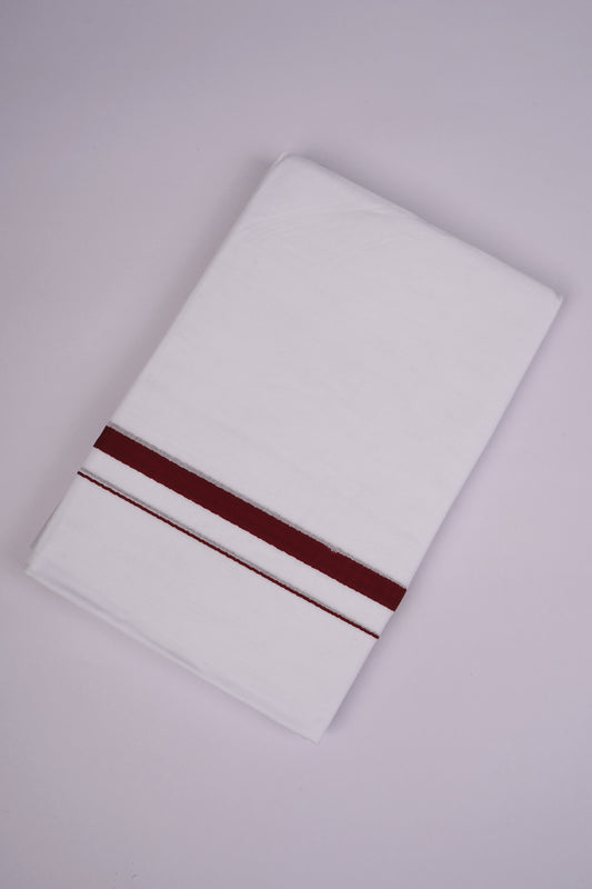 HD-29 W/D DHOTI  4.00 MTR-Maroon