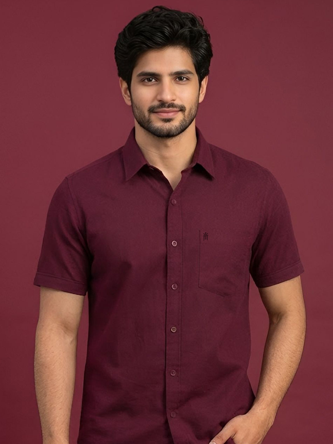 MCR VEGA FORD 23004 Half Sleeve Formal Color Shirt For Men