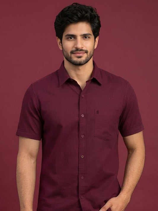 MCR VEGA FORD 23004 Half Sleeve Formal Color Shirt For Men