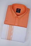 Boston Fancy Single Set F/S - (Assorted Pattern) - 21557 Orange