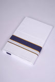 FD-200  W/D DHOTI 3.80 MTR - Navy Blue