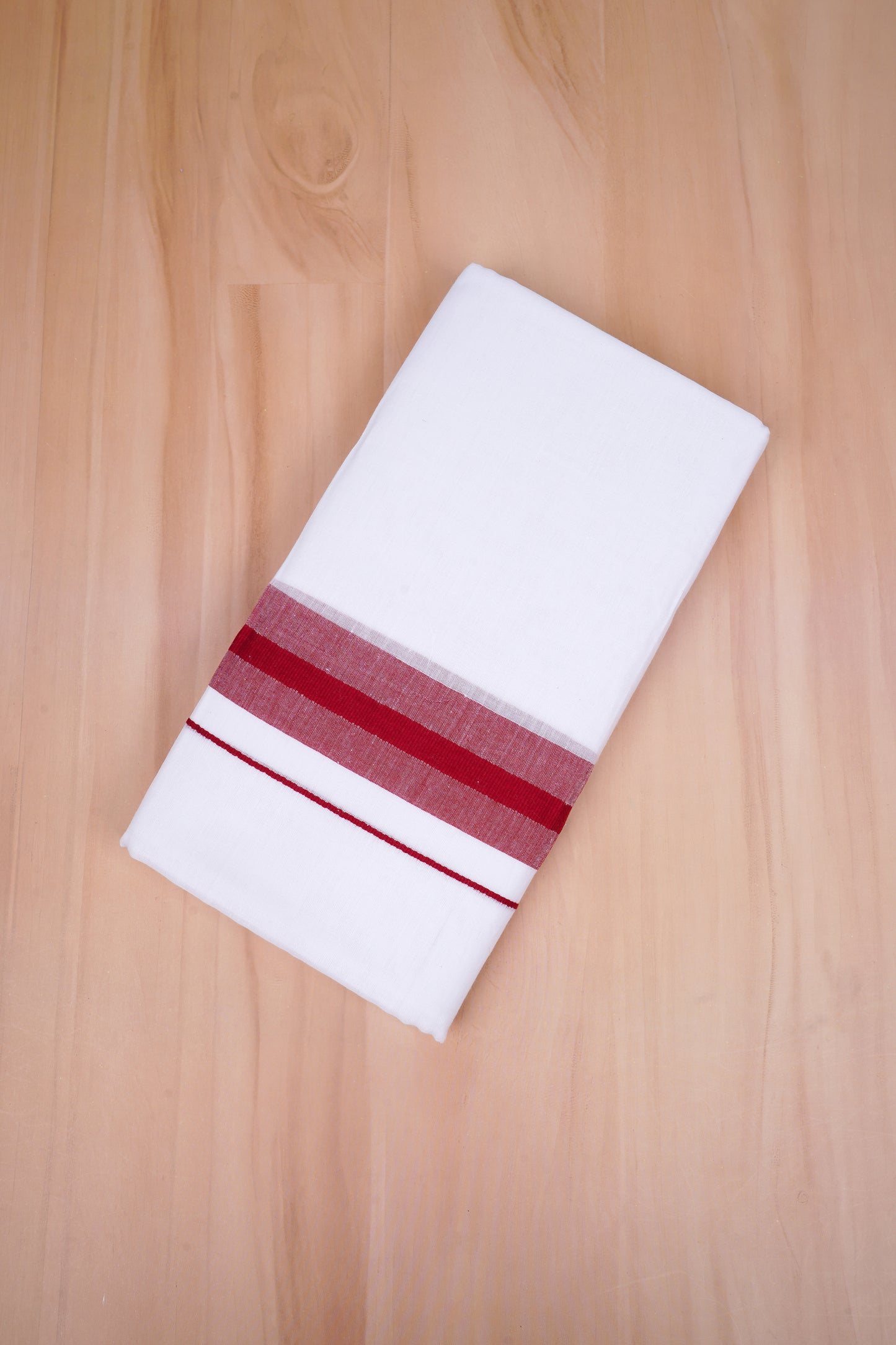 FCD-392 W/D DHOTI 3.80 MTR- Red