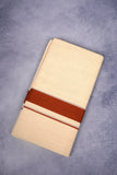 FCD-366C C/D DHOTI  3.80 MTR-Light brown