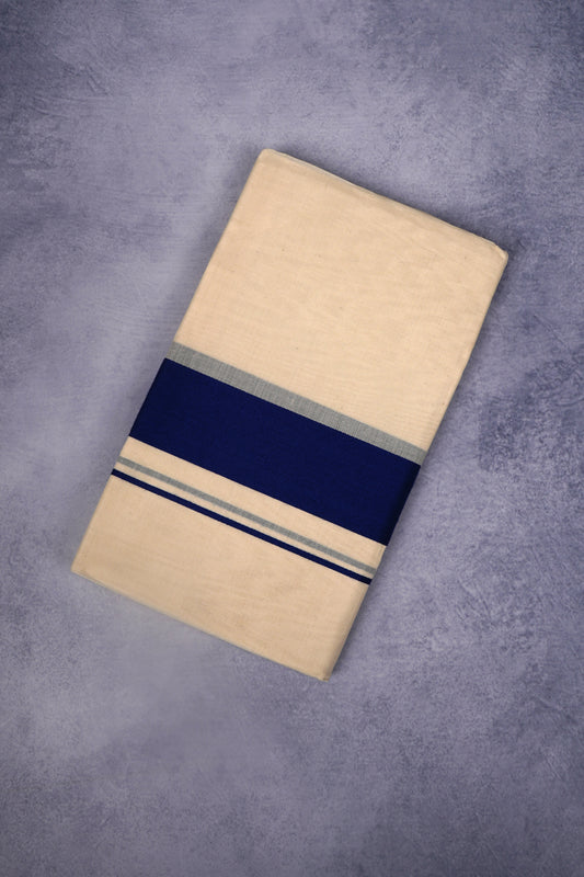 FCD-77C C/D DHOTI  4.00 MTR-Dark Blue