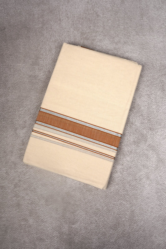 FD-178C C/D DHOTI  3.80 MTR-brown