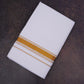 ZENITH GOLD 4 W/D DHOTI 4.00 MTR- Gold