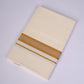 FS-133C C/S DHOTI  2.00 MTR - Light Orange