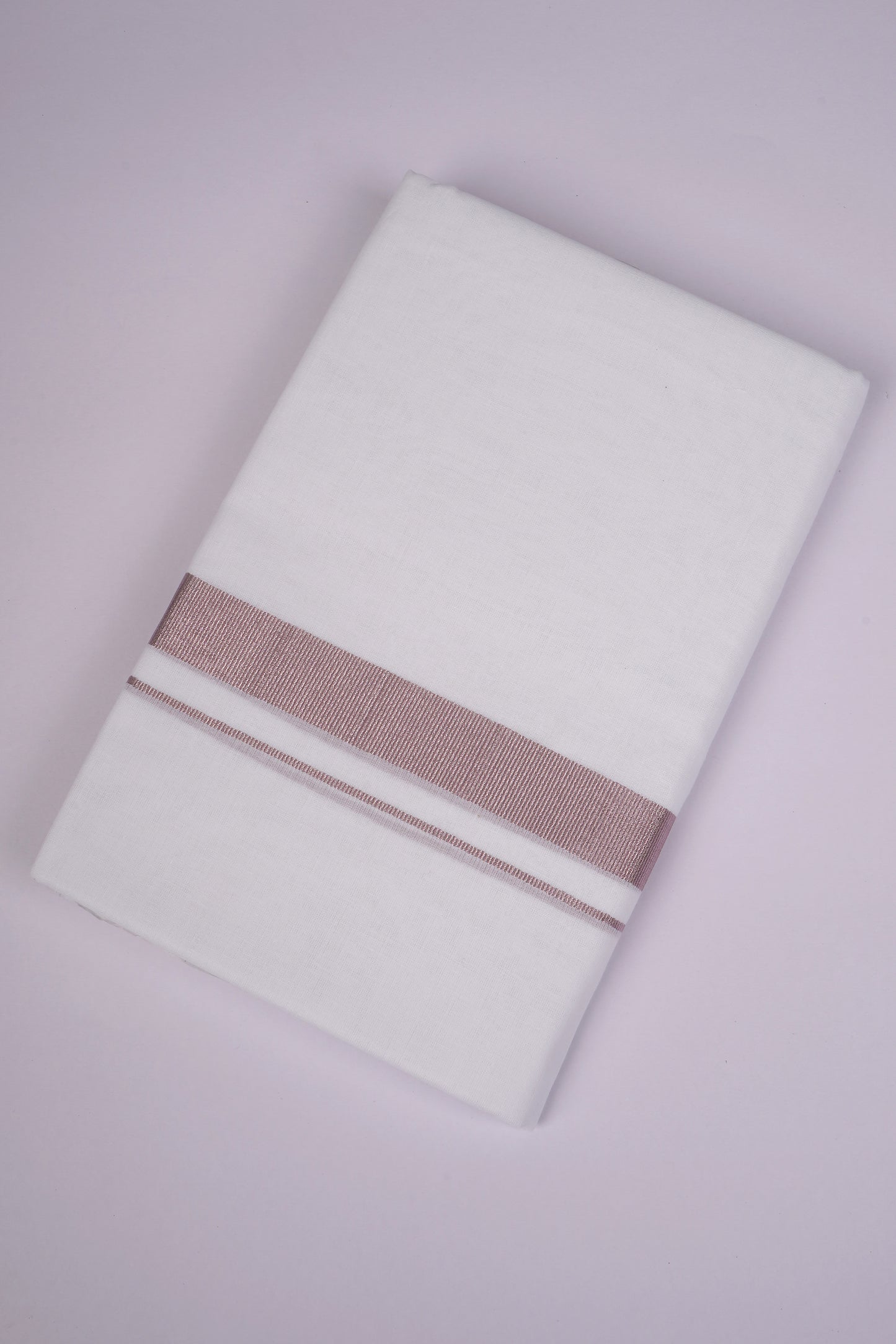 450 RGD-01 WHITE DOUBLE DHOTI  4.50 MTR