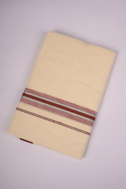 FD-187C C/D DHOTI  3.80 MTR-Maroon