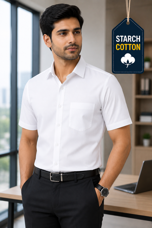 Minister Formal White Shirt For Men