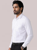 Spray Park Formal White Shirt For Men