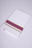 FD-200 W/D DHOTI 3.80 MTR - Light Violet