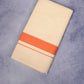 FCD-366C C/D DHOTI  3.80 MTR-Orange