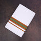 FD-176 W/D DHOTI 3.80 MTR-Brown