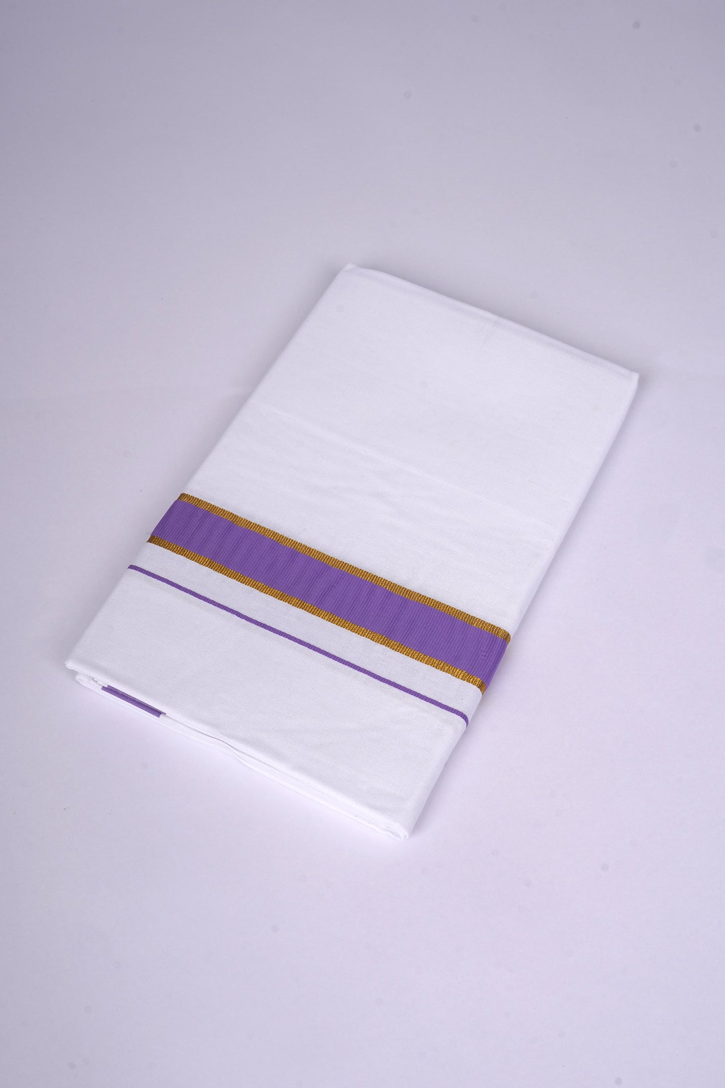 FS-115 W/S DHOTI 2.00 MTR - GOLD VIOLET