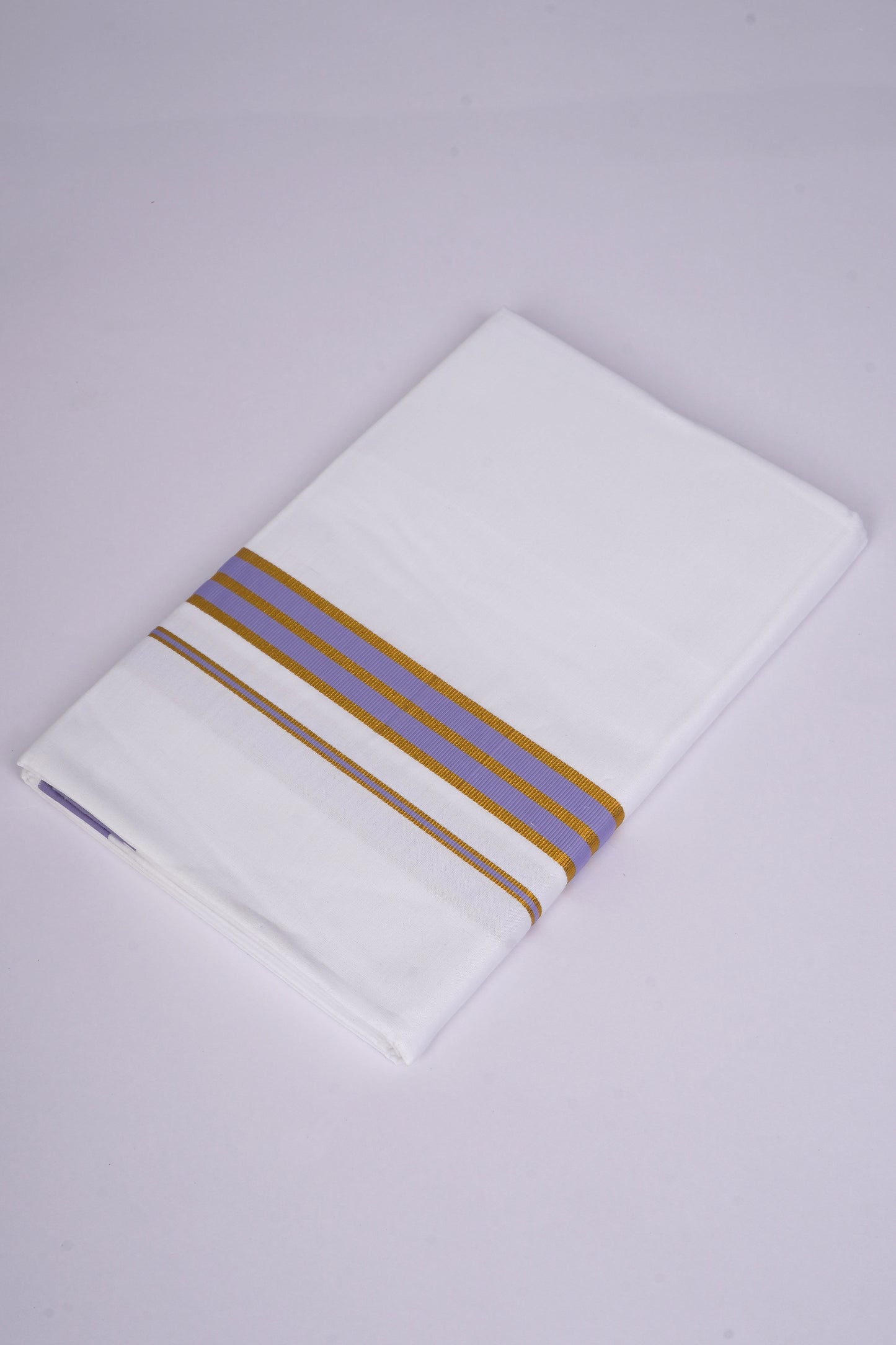 FS-107 W/S DHOTI 2.00 MTR - GOLD VIOLET