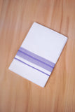 FCD-571 W/D DHOTI 3.80 MTR - Purple