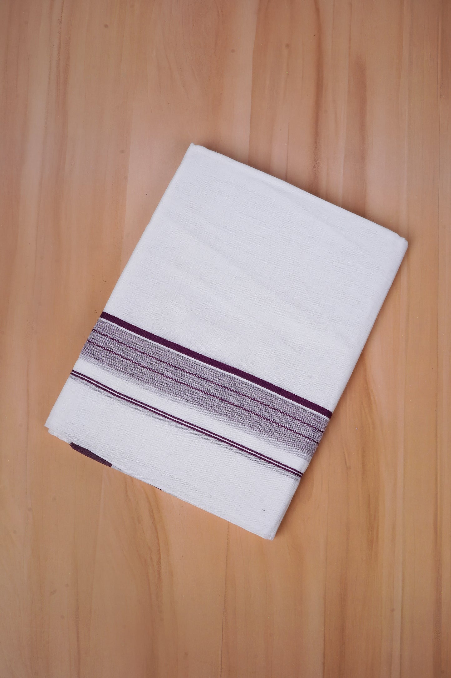 FCD-585 W/D DHOTI 3.80 MTR - Purple