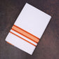 FD-176 W/D DHOTI 3.80 MTR-Ramar Orange