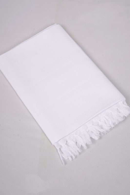 COOLTEX WHITE COTTON - WBT-09 BATH TOWEL - 30X60 - WHITE