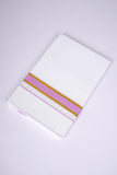 FS-115 W/S DHOTI 2.00 MTR - GOLD PINK