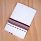 FCD-602 W/D DHOTI 3.80 MTR - Maroon