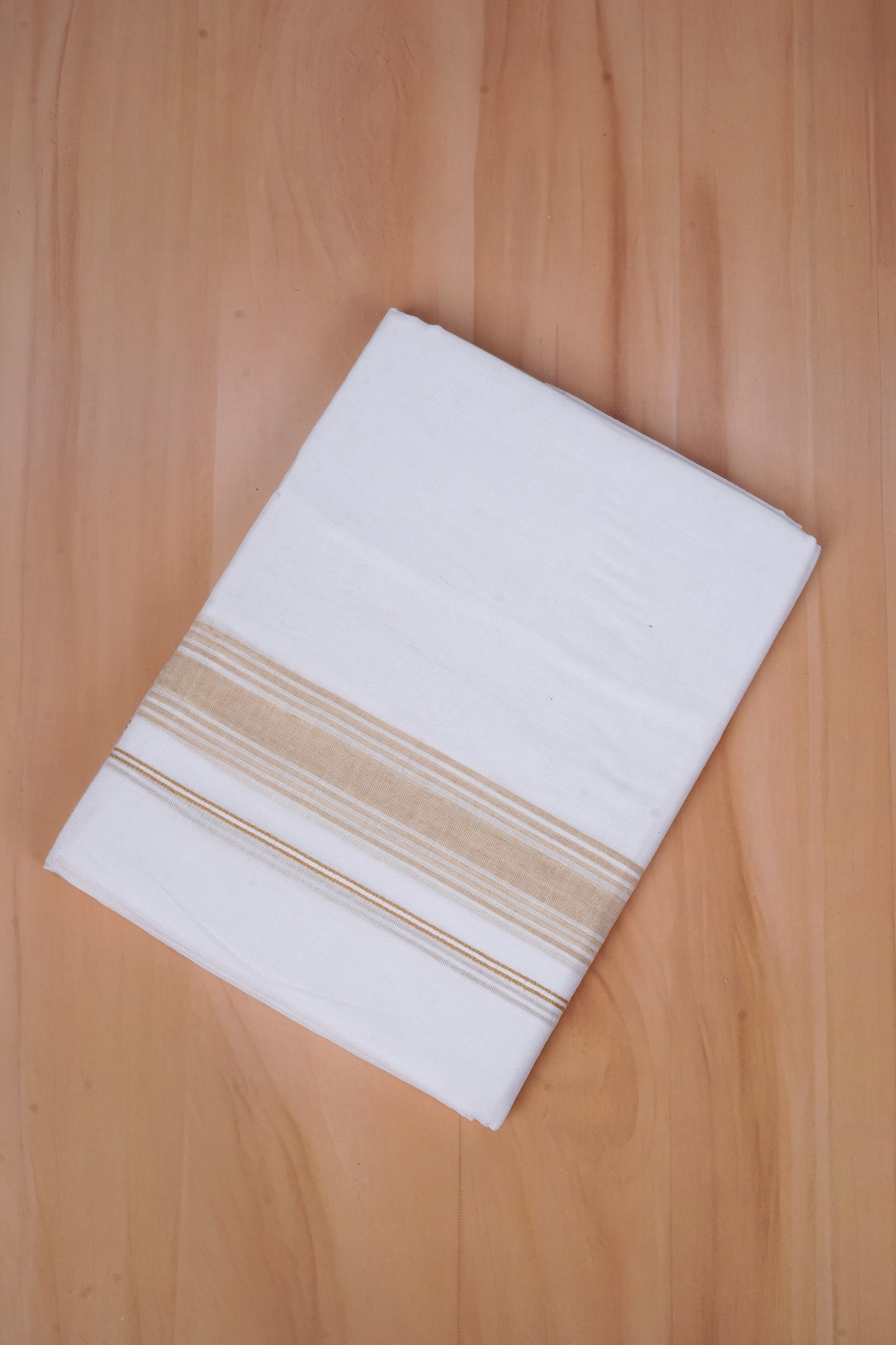 FCD-578 W/D DHOTI 3.80 MTR - Light Brown
