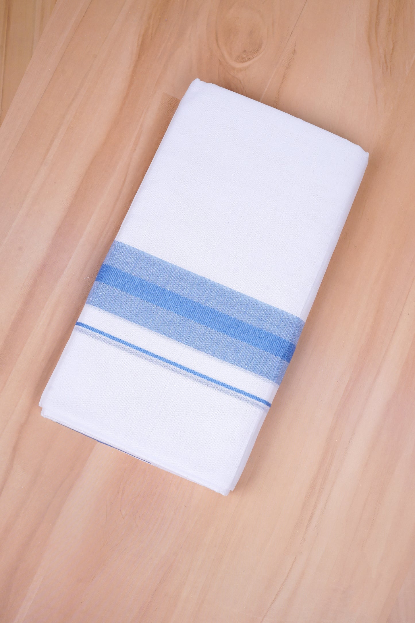 FCD-392 W/D DHOTI 3.80 MTR- Blue 3