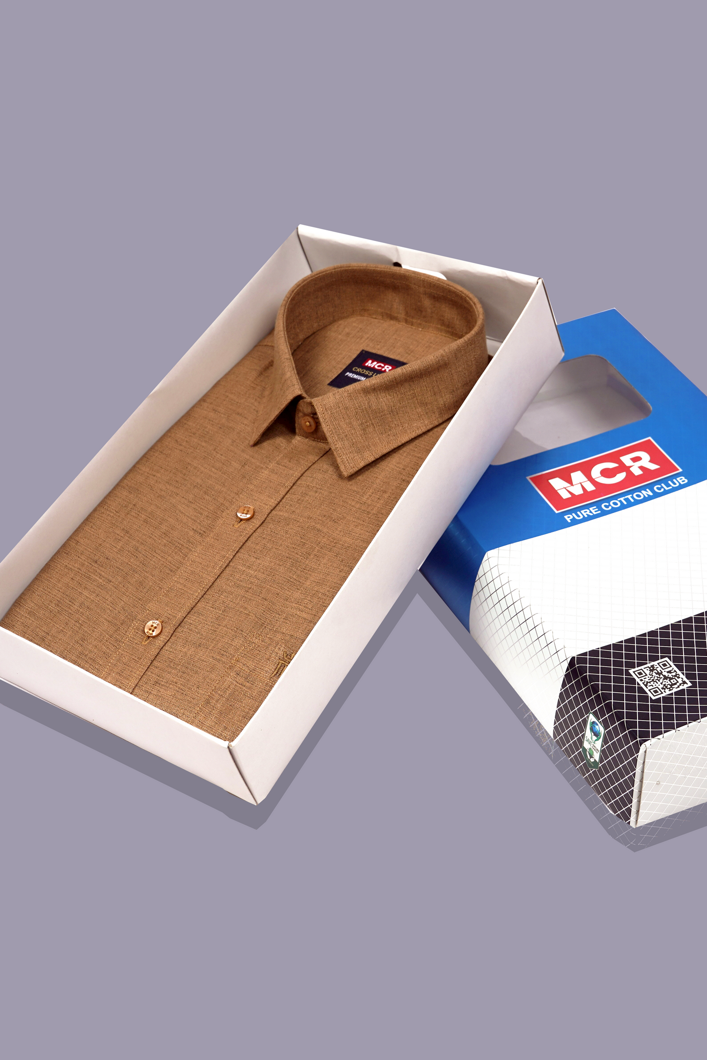 MCR CROSS WORLD 1052 Half Sleeve Formal Color Shirt For Men