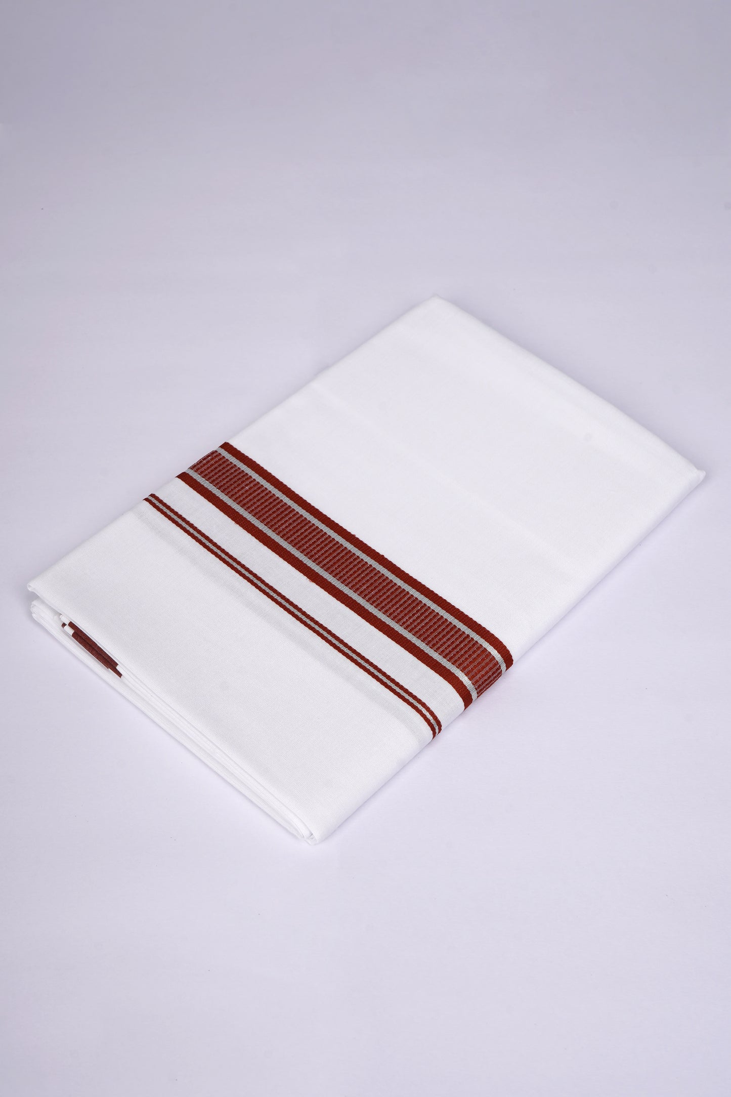 FS-130 W/S DHOTI  1.90 MTR - Dark Brown