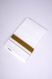 FS-115 W/S DHOTI 2.00 MTR - GOLD DARK MAROON