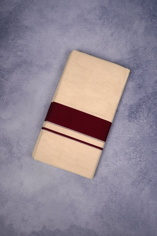 FCD-77C C/D DHOTI  4.00 MTR-Maroon