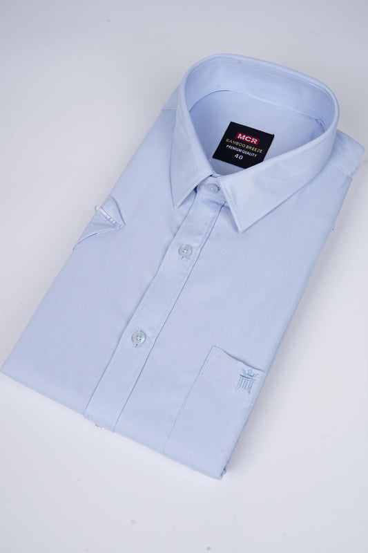 MCR BAMBOO BREEZE 94005 Half Sleeve Formal Color Shirt For Men
