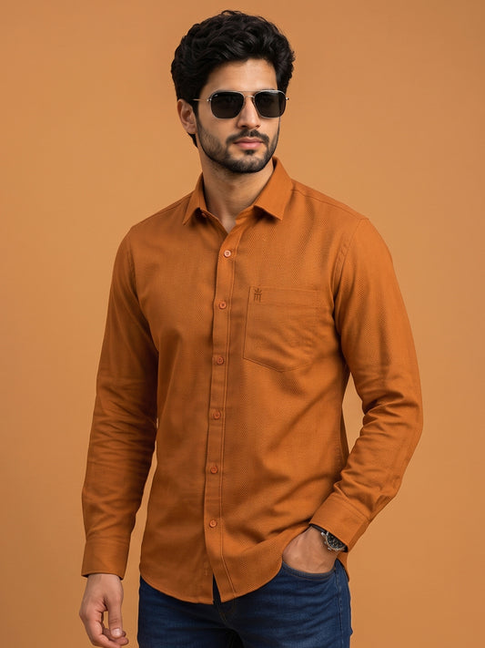 MCR VEGA FORD 23001 Full Sleeve Formal Color Shirt For Men