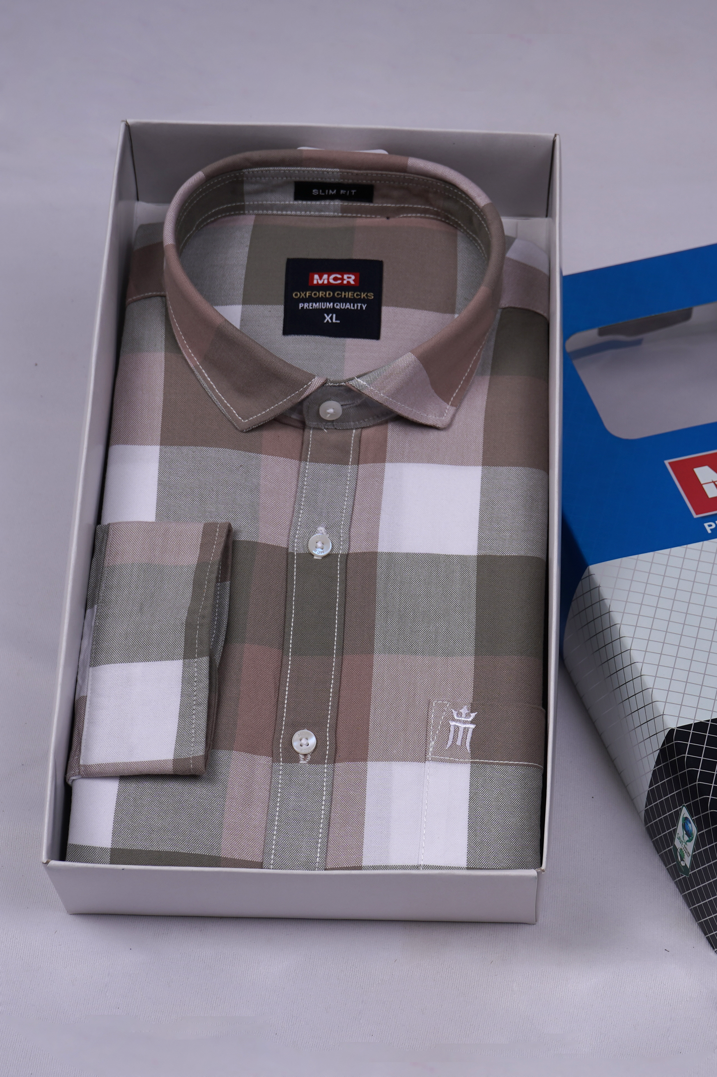 MCR OXFORD 89006 Full Sleeve Formal Color Shirt For Men