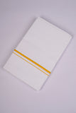 SD-18 W/D DHOTI  3.70 MTR-Yellow