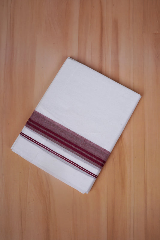 FCD-579 W/D DHOTI 3.80 MTR - Maroon