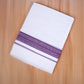 FCD-580 W/D DHOTI 3.80 MTR - Dark Purple