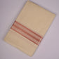 RGD-21C CREAM DOUBLE DHOTI  4.00 MTR