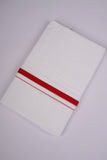 HD-17 W/D DHOTI  3.80 MTR-Red