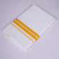 FS-125 W/S DHOTI  1.90 MTR - Yellow