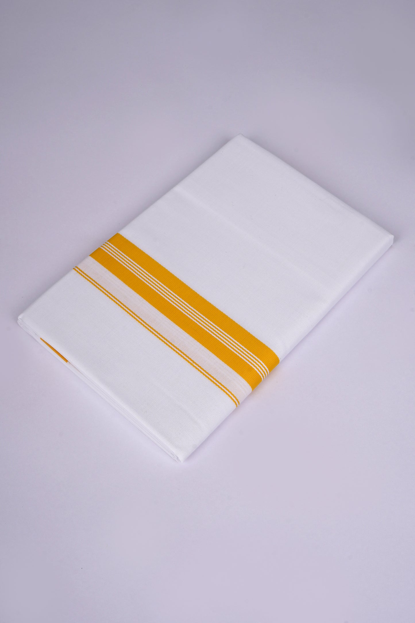 FS-125 W/S DHOTI  1.90 MTR - Yellow