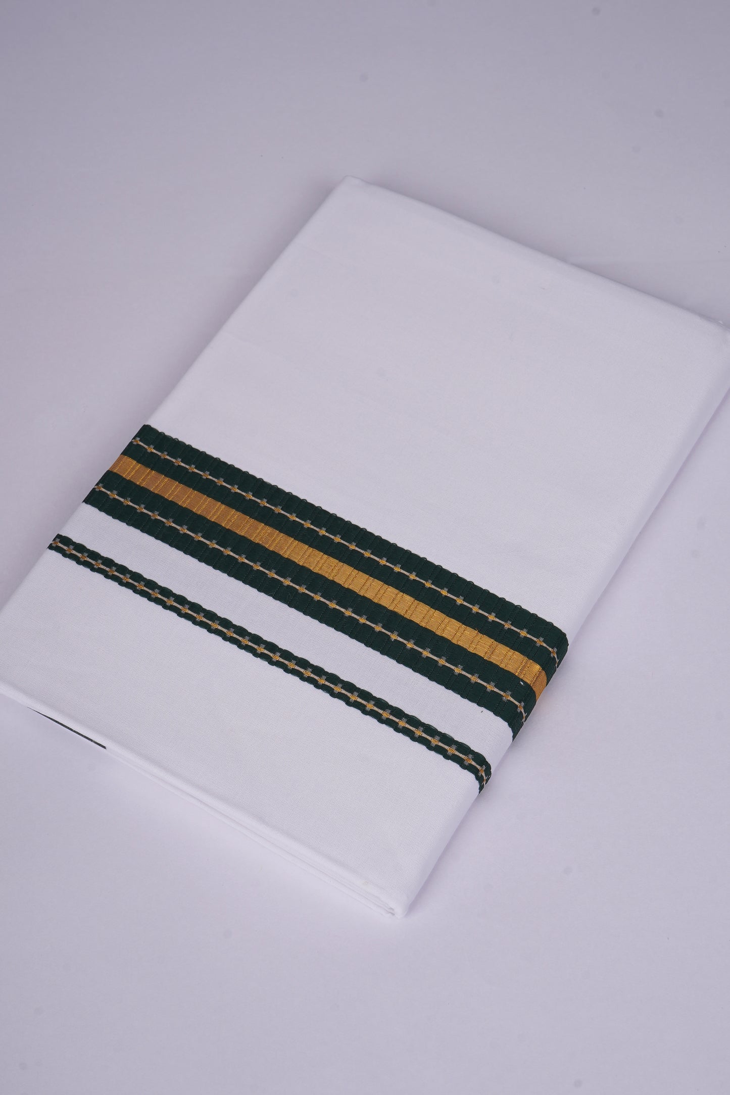 FS-108 W/S DHOTI  2.00 MTR - Dark Green