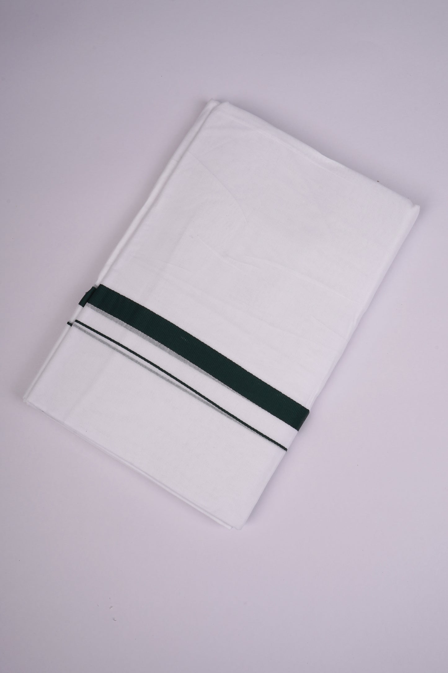 HD-29 W/D DHOTI  4.00 MTR-Dark Green
