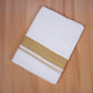 FCD-580 W/D DHOTI 3.80 MTR - Gold Yellow